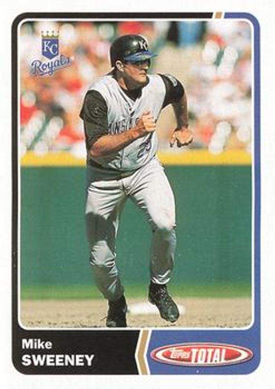 Mike Sweeney 2003 Topps Total #TTC14 Team Checklist RAW