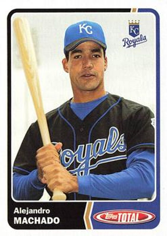 Alejandro Machado 2003 Topps Total #483 Base Rookie RAW