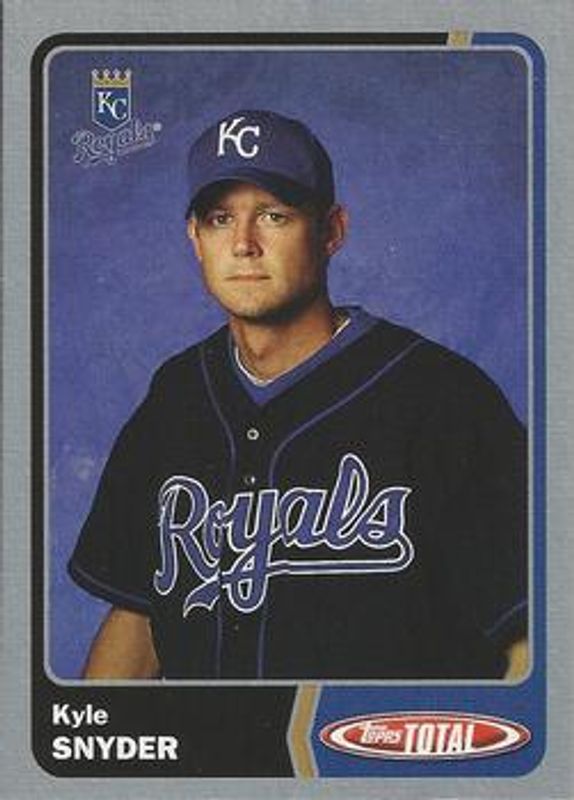 Kyle Snyder 2003 Topps Total #587 Silver RAW