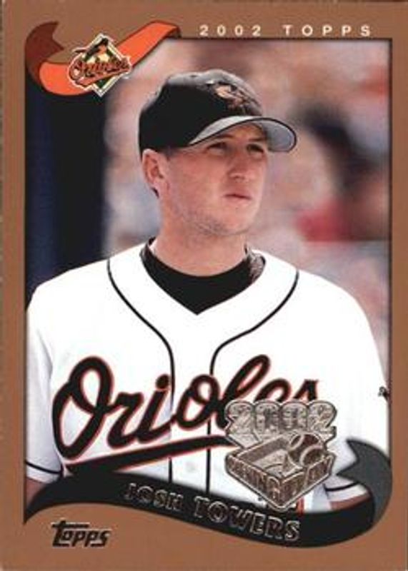 Josh Towers 2002 Topps Opening Day #136 Base RAW