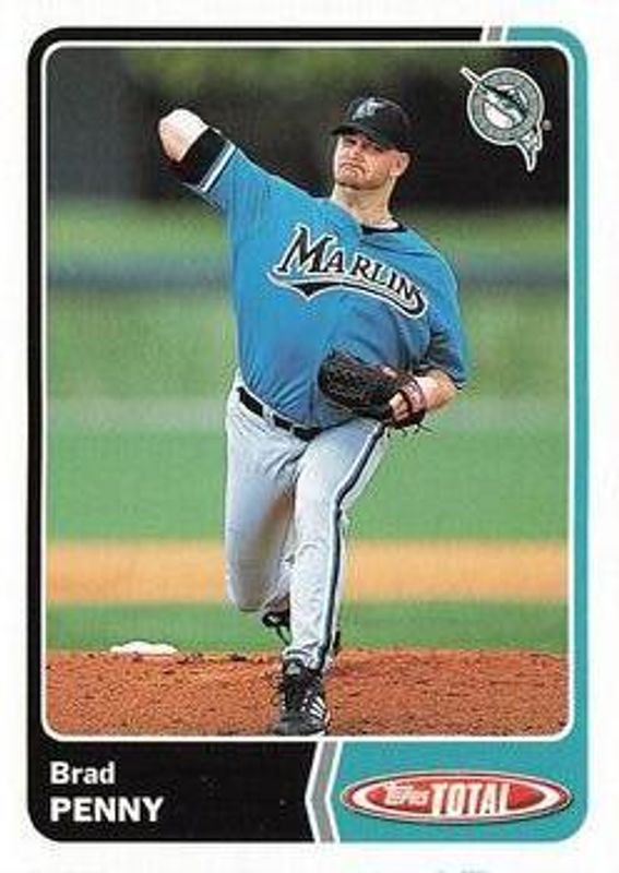 Brad Penny 2003 Topps Total #616 Base RAW