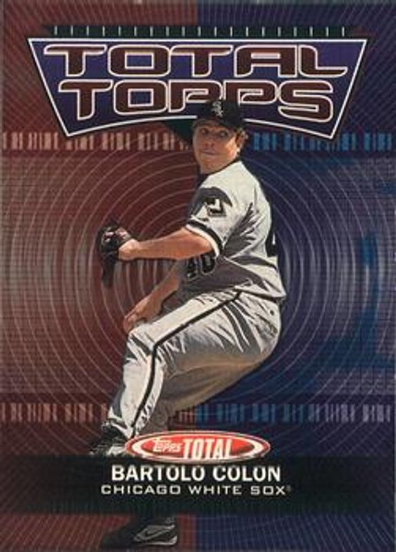 Bartolo Colon 2003 Topps Total #TT45 Total Topps RAW