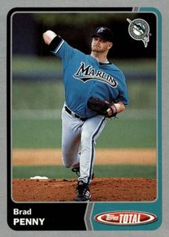 Brad Penny 2003 Topps Total #616 Silver RAW