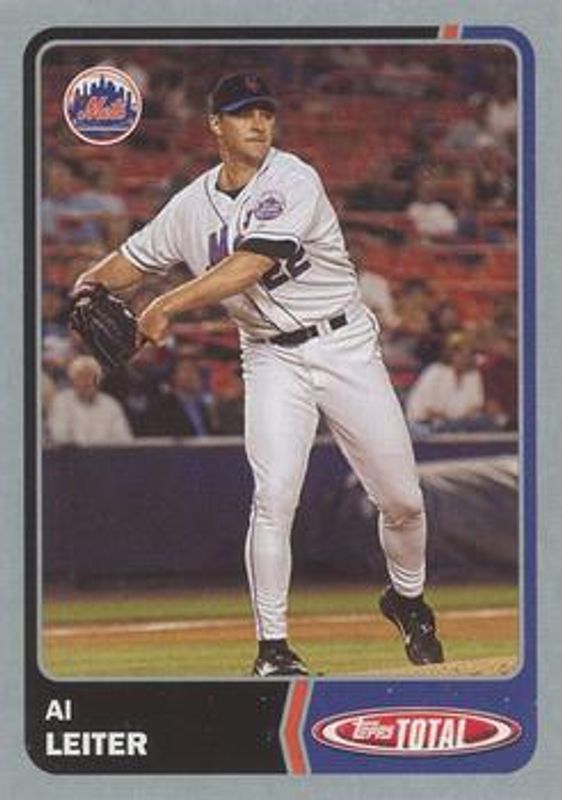 Al Leiter 2003 Topps Total #685 Silver RAW