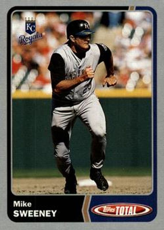 Mike Sweeney 2003 Topps Total #389 Silver RAW