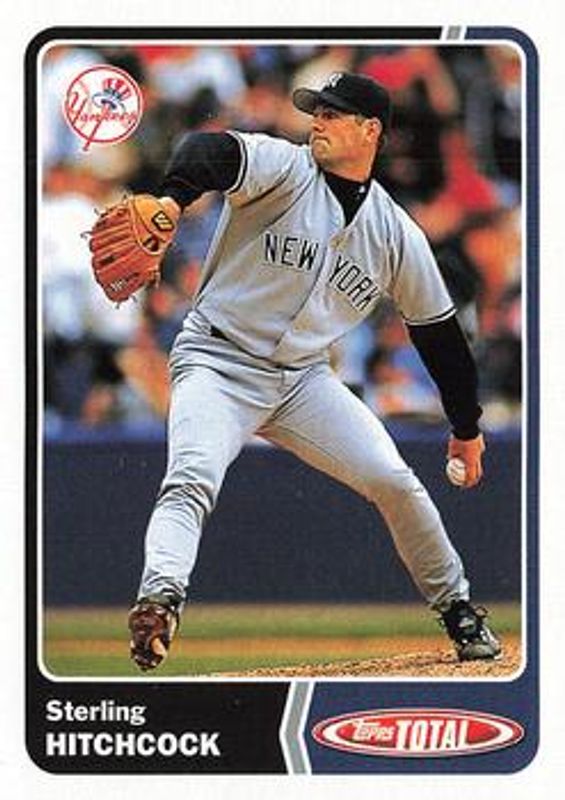 Sterling Hitchcock 2003 Topps Total #582 Base RAW