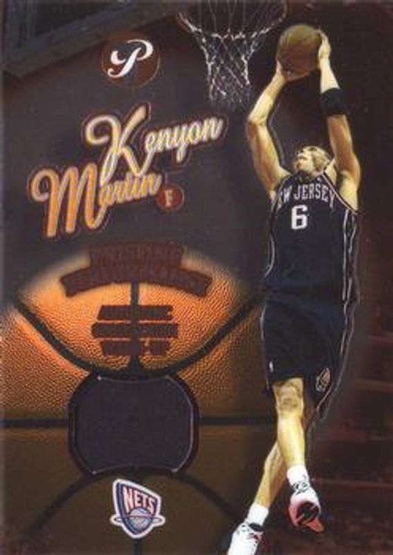 Kenyon Martin 2002 Topps Pristine #PPE-KM Performance RAW