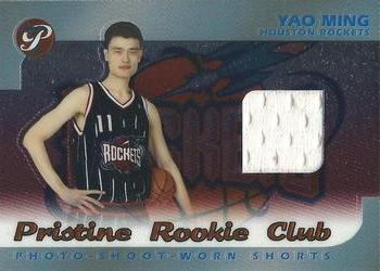 Yao Ming 2002 Topps Pristine #PRC-YM Rookie Club Price Guide - Sports ...
