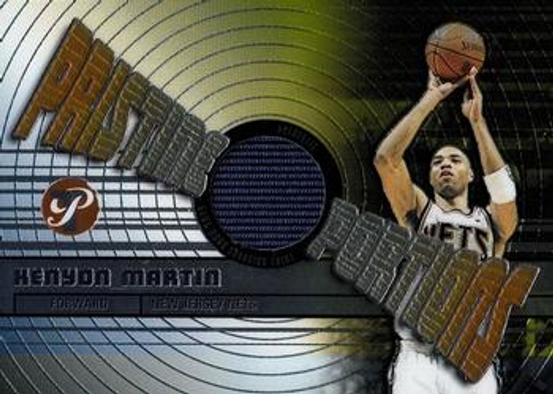 Kenyon Martin 2002 Topps Pristine #PPO-KM Portions RAW
