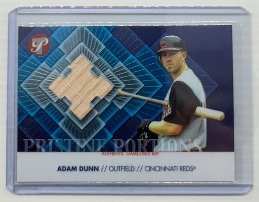 Adam Dunn 2002 Topps Pristine #PP-AD Portions /1000 RAW