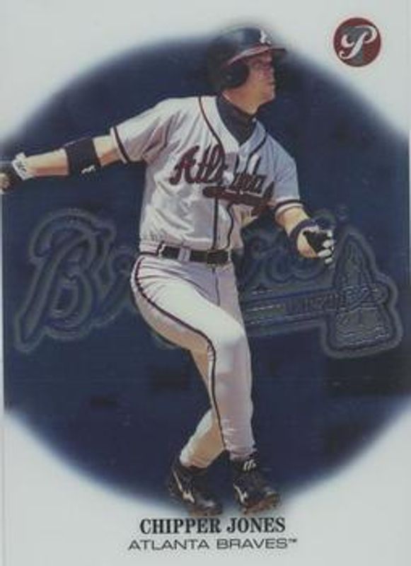 Chipper Jones 2002 Topps Pristine #72 Base /799 RAW