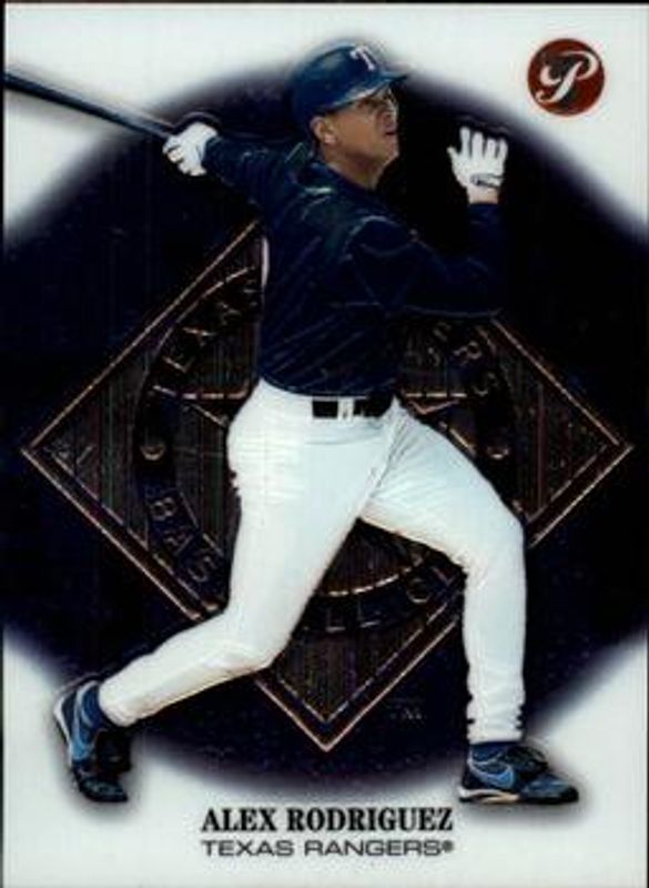 Alex Rodriguez 2002 Topps Pristine #1 Base /799 RAW