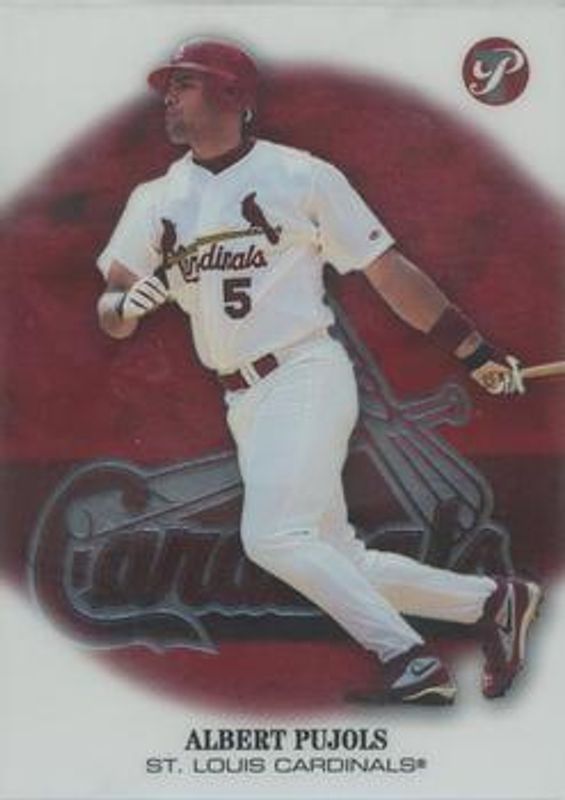 Albert Pujols 2002 Topps Pristine #6 Base /799 RAW