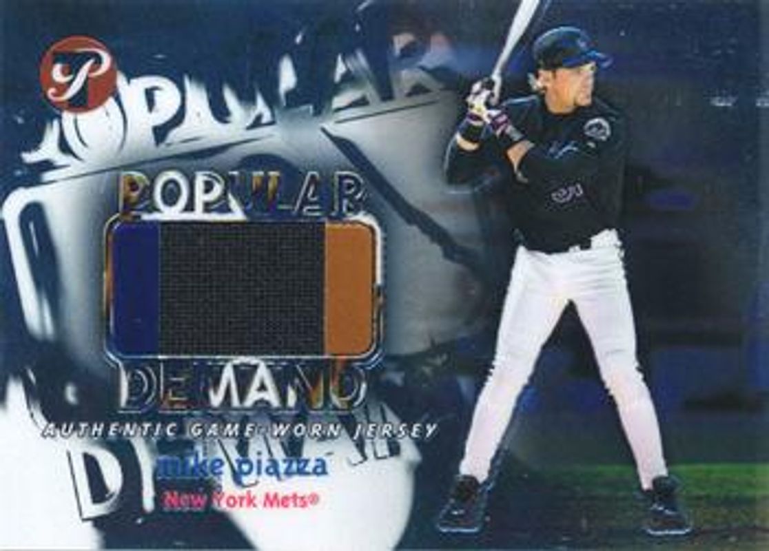 Mike Piazza 2002 Topps Pristine #PD-MP Popular Demand /1000 RAW