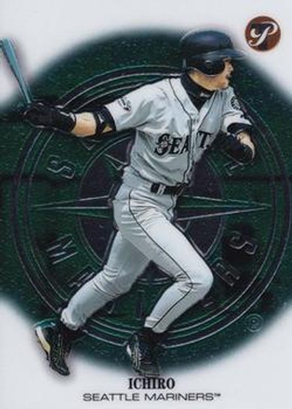 Ichiro Suzuki 2002 Topps Pristine #10 Base /799 RAW