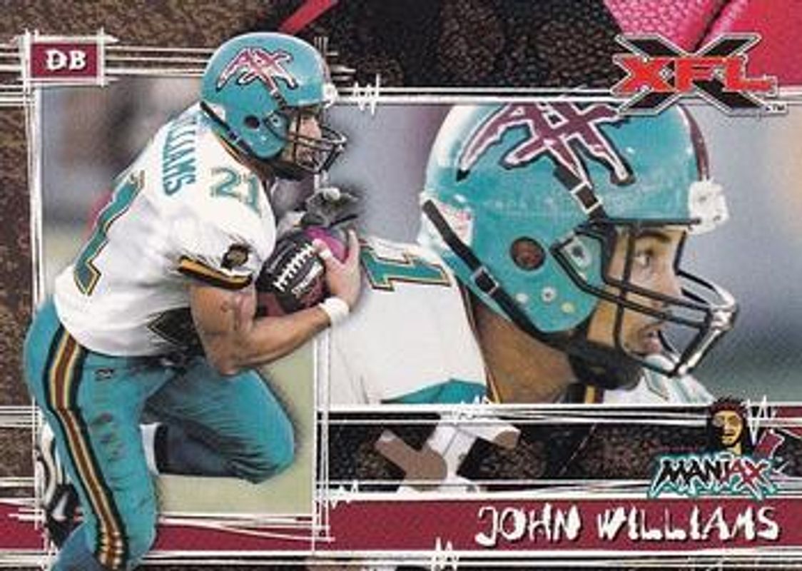 2001 Topps XFL #35 Base