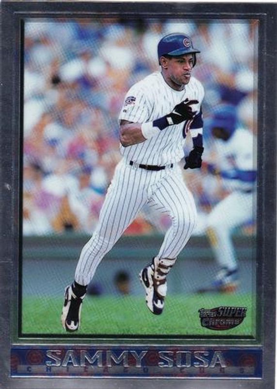 Sammy Sosa 1998 Topps SuperChrome #23 Base RAW