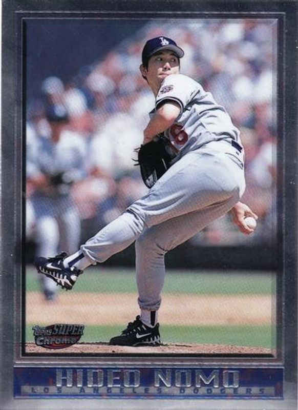 Hideo Nomo 1998 Topps SuperChrome #15 Base RAW