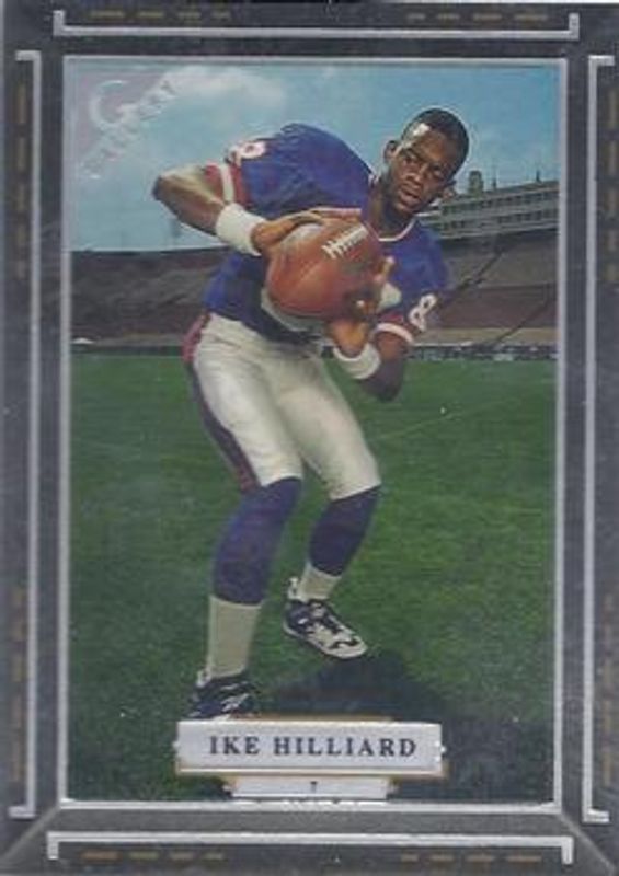 Ike Hilliard 1997 Topps Gallery #7 Base Rookie RAW