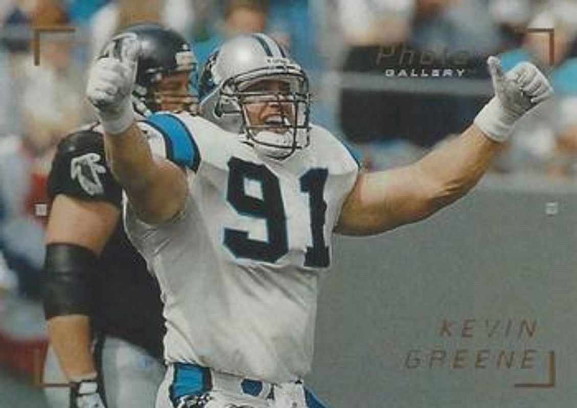 Kevin Greene 1997 Topps Gallery #PG7 Photo Gallery RAW