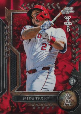 2024 Topps Chrome Cosmic x Cactus Jack #31 Red Refractor /5