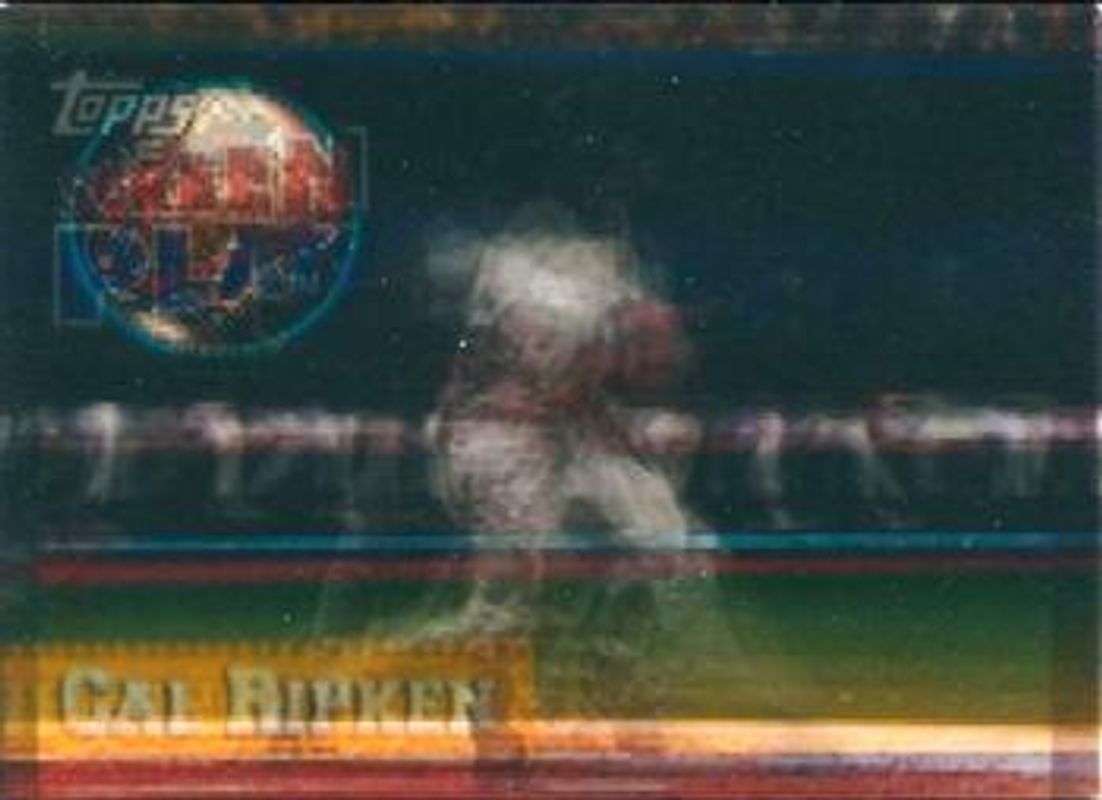 Cal Ripken Jr. 1997 Topps Screenplays #4 Premium Series RAW