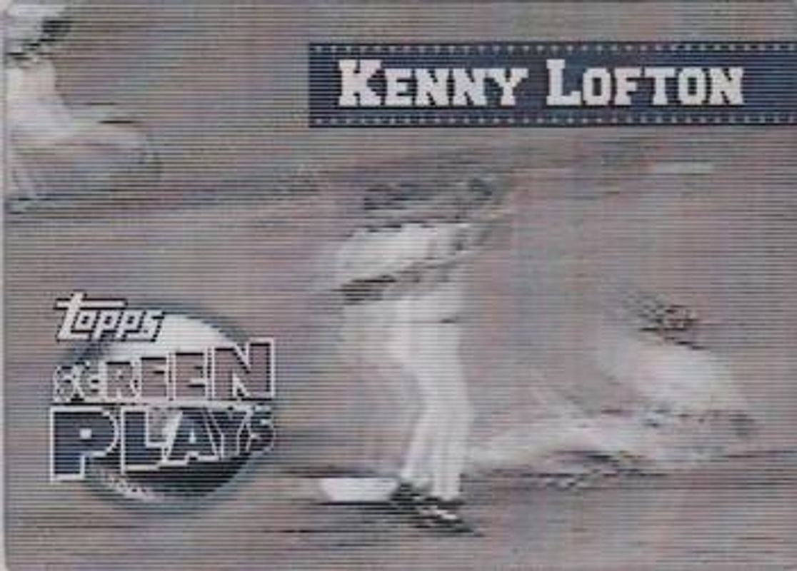 Kenny Lofton 1997 Topps Screenplays Base RAW