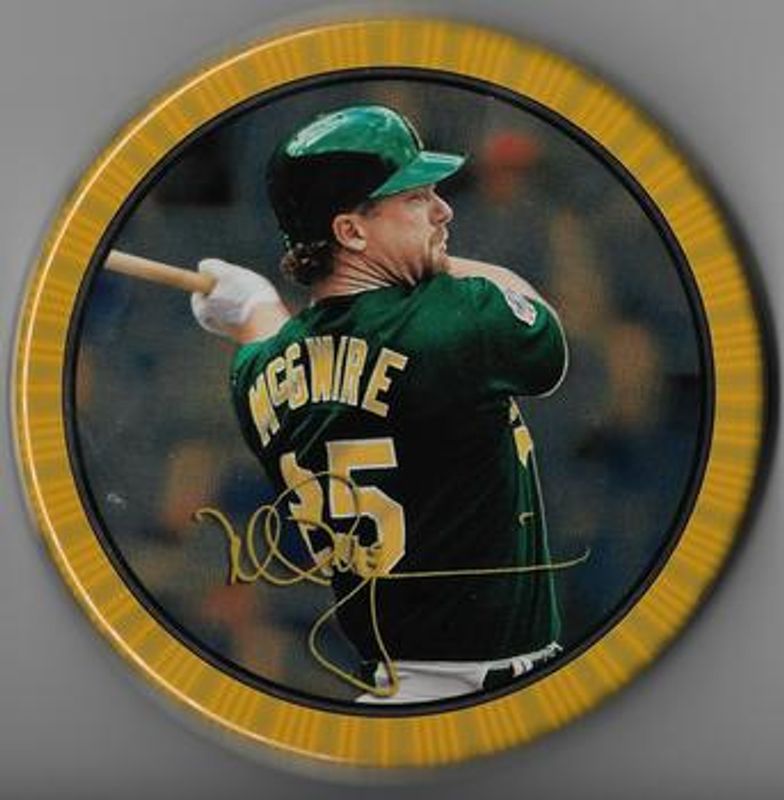 Mark McGwire 1997 Topps Screenplays Tins RAW