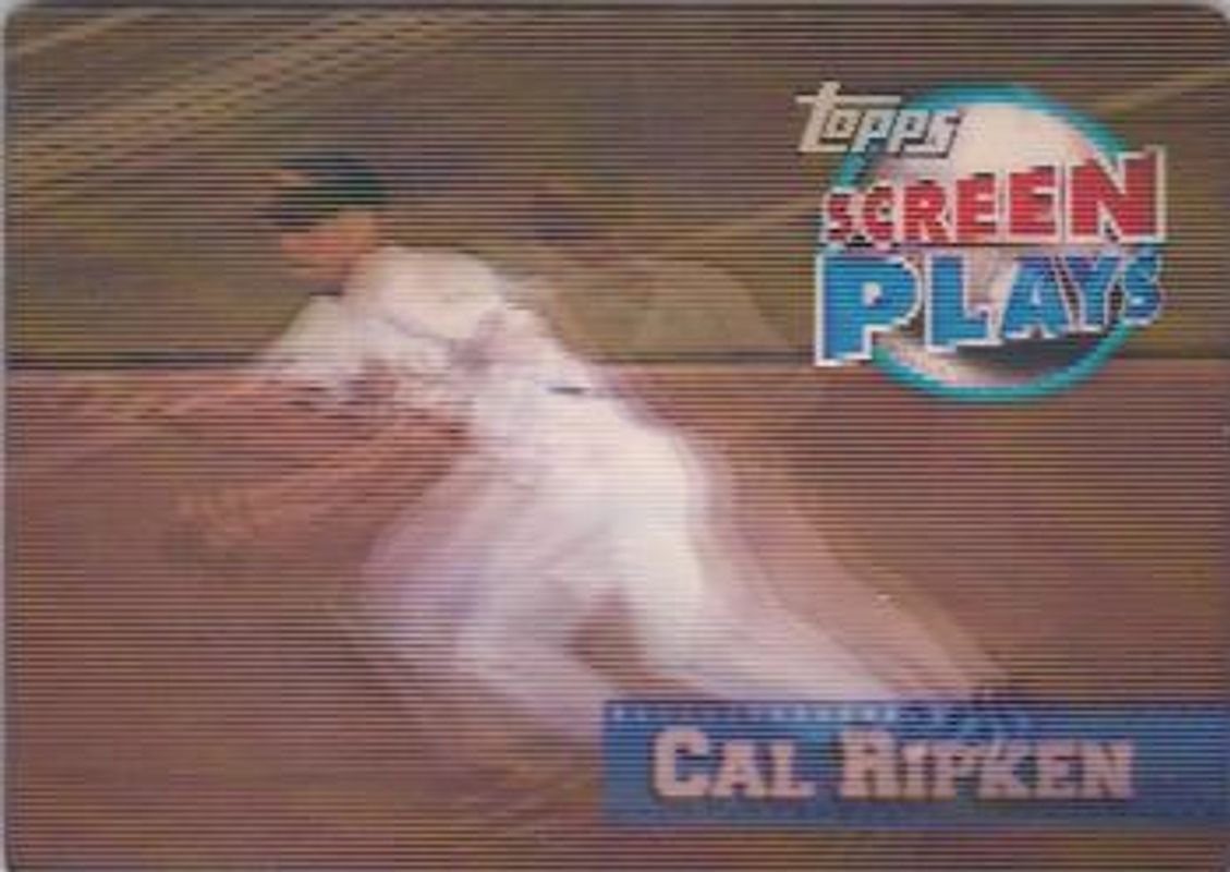 Cal Ripken Jr. 1997 Topps Screenplays Base RAW