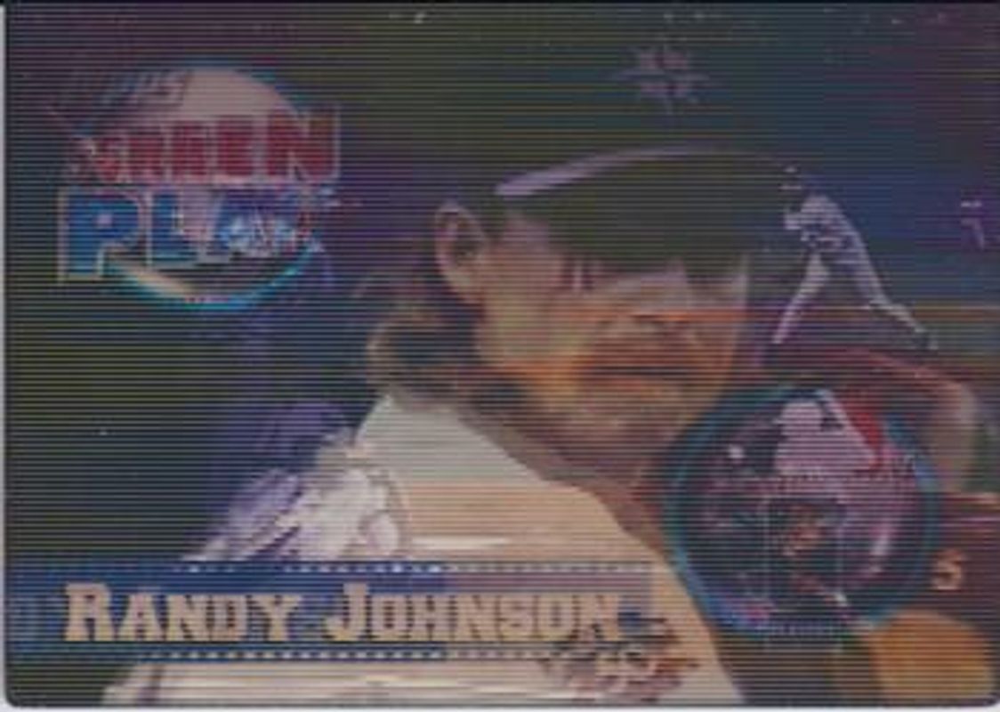 Randy Johnson 1997 Topps Screenplays Base RAW