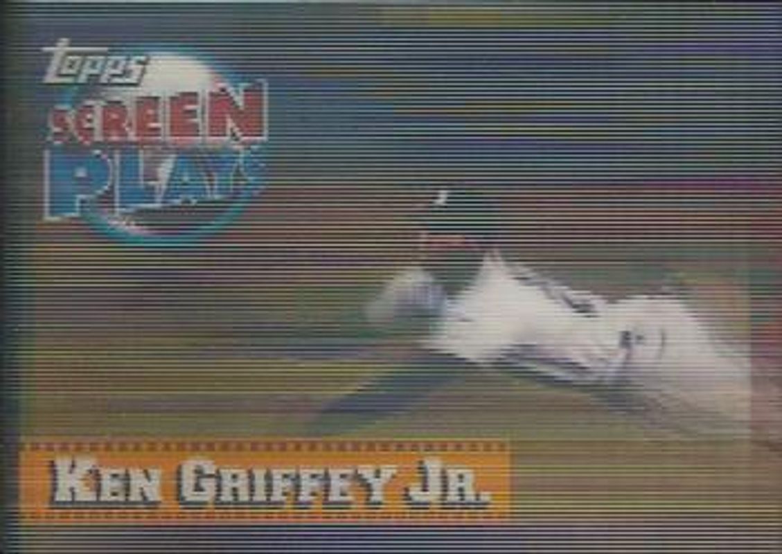 Ken Griffey Jr. 1997 Topps Screenplays #1 Premium Series RAW