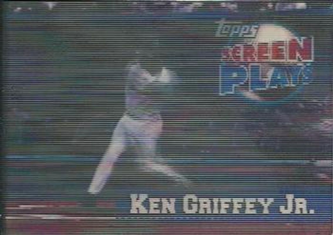 Ken Griffey Jr. 1997 Topps Screenplays Base RAW