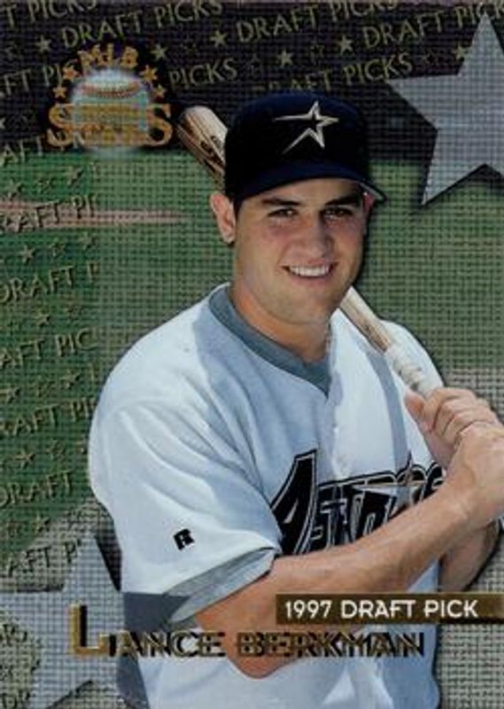 Lance Berkman 1997 Topps Stars #125 Always Mint Rookie RAW