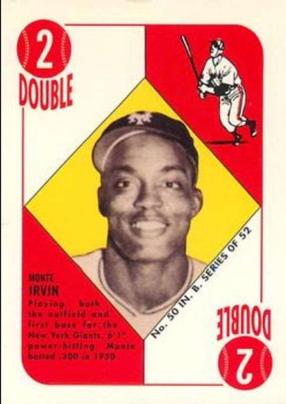 Monte Irvin 1997 Topps Stars #6 Rookie Reprints RAW