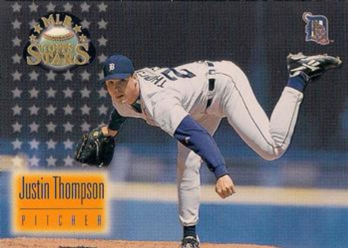 Justin Thompson 1997 Topps Stars #100 Base Rookie RAW