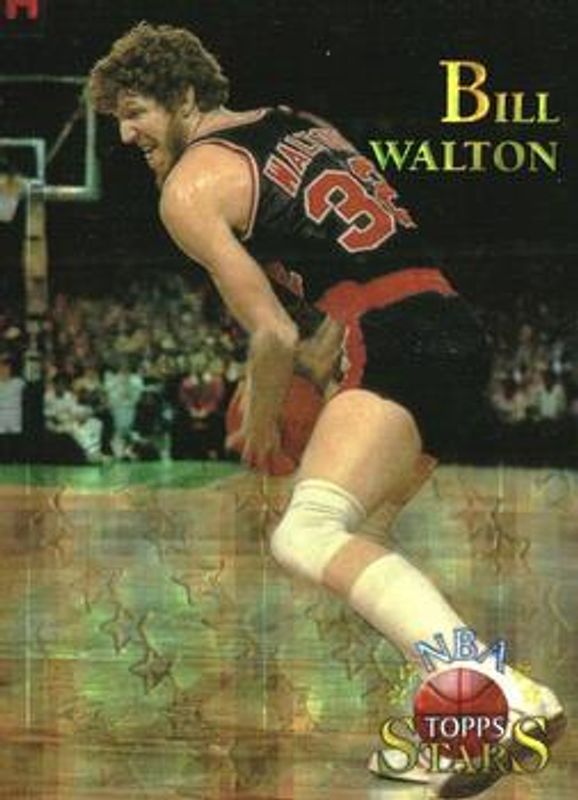Bill Walton 1996 Topps Stars #147 Finest Atomic Refractor RAW