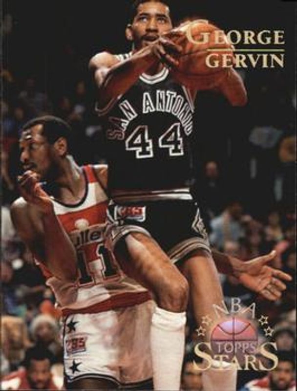George Gervin 1996 Topps Stars #118 Members Only RAW