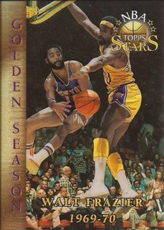 Walt Frazier 1996 Topps Stars #67 Finest Refractor RAW