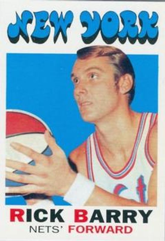 Rick Barry 1996 Topps Stars #5 Reprints - Members Only RAW