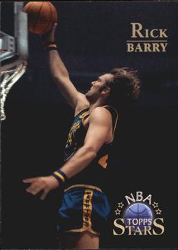 Rick Barry 1996 Topps Stars #5 Members Only RAW