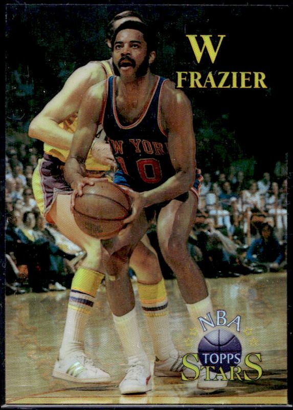 Walt Frazier 1996 Topps Stars #17 Finest Refractor RAW