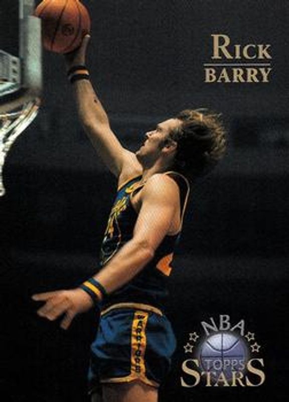 Rick Barry 1996 Topps Stars #5 Base RAW