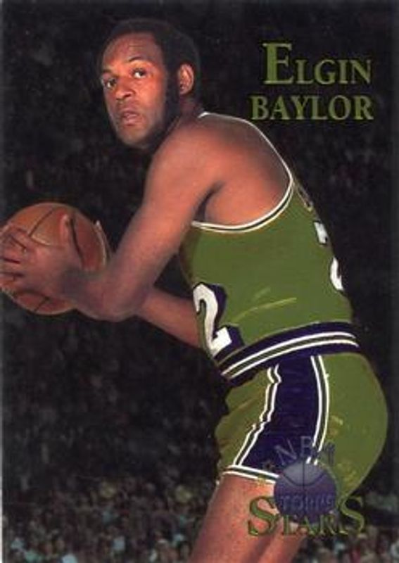 Elgin Baylor 1996 Topps Stars #6 Finest RAW