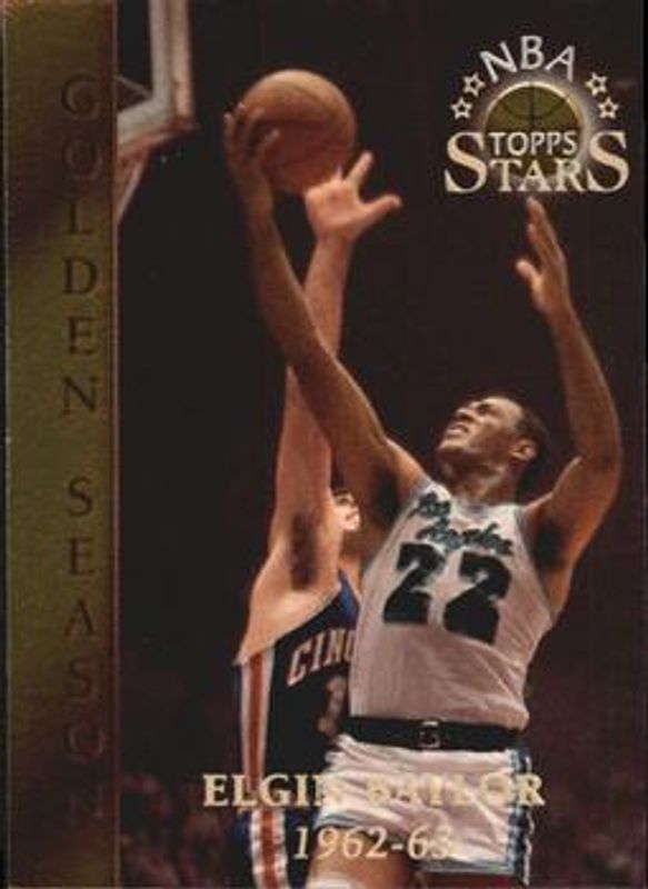 Elgin Baylor 1996 Topps Stars #56 Members Only RAW