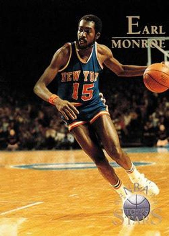 Earl Monroe 1996 Topps Stars #31 Base RAW