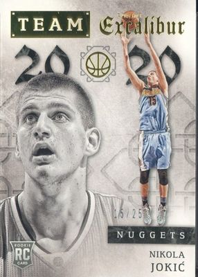 2015 Excalibur #37 Team 2020 - Gold /25