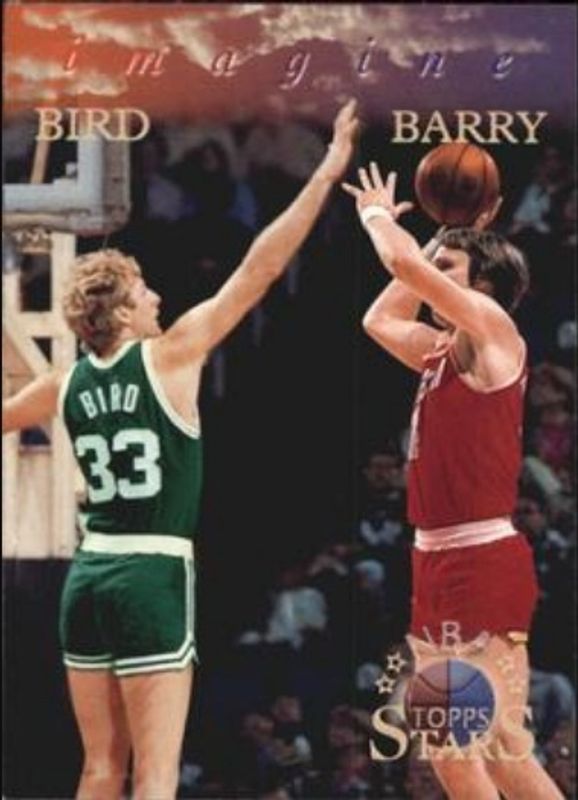 Rick Barry 1996 Topps Stars #I-9 Imagine RAW
