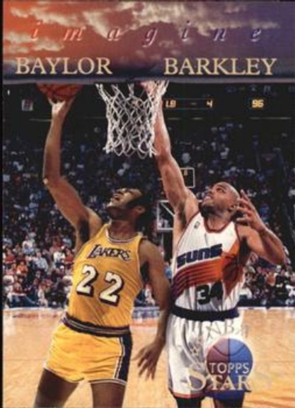 Elgin Baylor 1996 Topps Stars #I-24 Imagine RAW