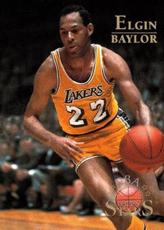 Elgin Baylor 1996 Topps Stars #106 Base RAW