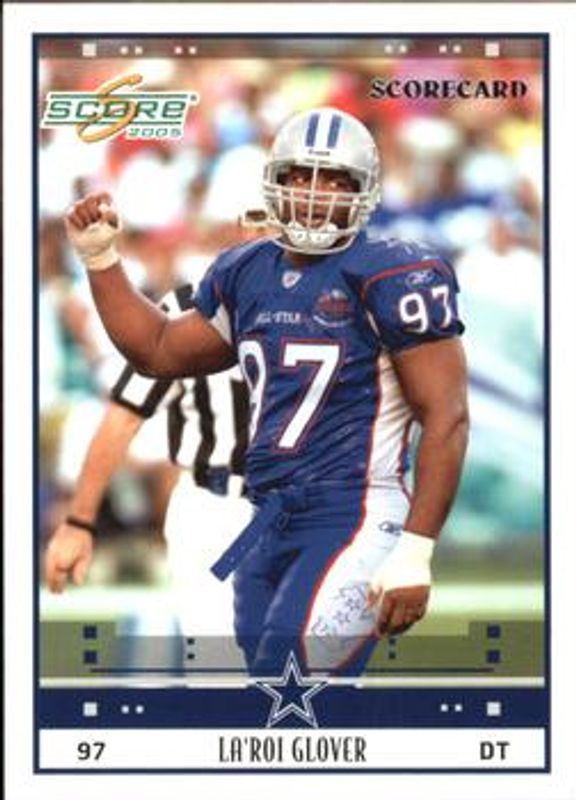 2005 Score #76 Scorecard /599